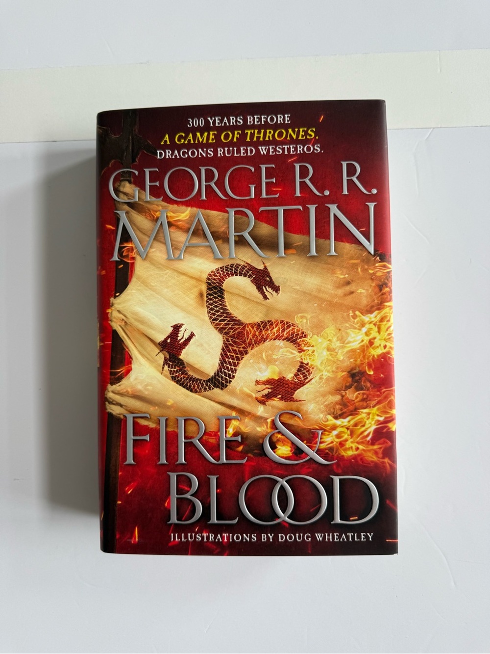 George R. R. Martin — Fire & Blood (Red Cover) First Edition